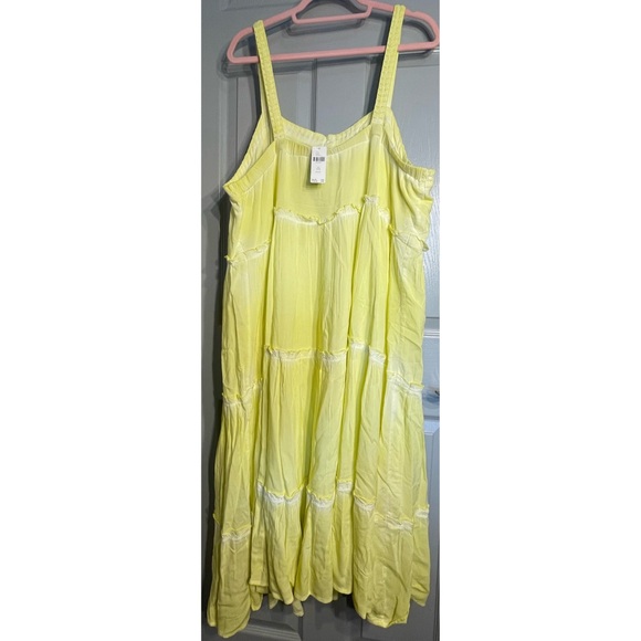 Anthropologie Nell Tiered Midi Dress NWT Size Plus 2X - Picture 10 of 15